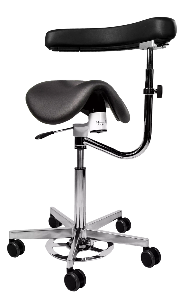 [902000588.K00] Aurelia-Medical (Kunstleder-Schwarz-Mediflex-BORIS, Standard, Mit Armlehne, Mit Fußauslöser)